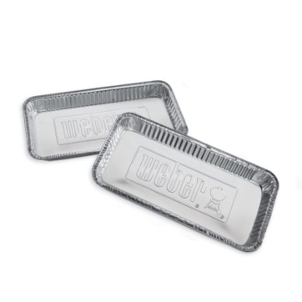 Agrandir l'image de 5 Barquettes en Aluminium - WEBER® Image de 5 Barquettes en Aluminium - WEBER®