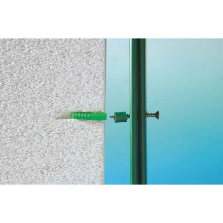 Agrandir l'image de TRELLIFLEX pvc  lattes standards Vert 1x2m Image de TRELLIFLEX pvc  lattes standards Vert 1x2m
