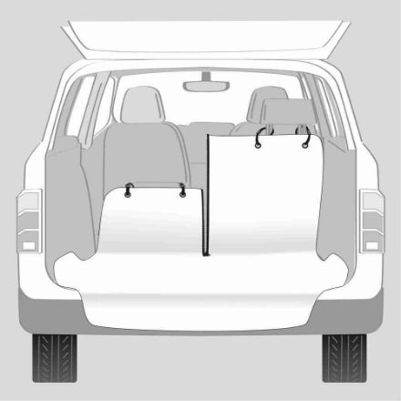 Agrandir l'image de Protège coffre voiture, protect. pare-chocs, sép. Image de Protège coffre voiture, protect. pare-chocs, sép.