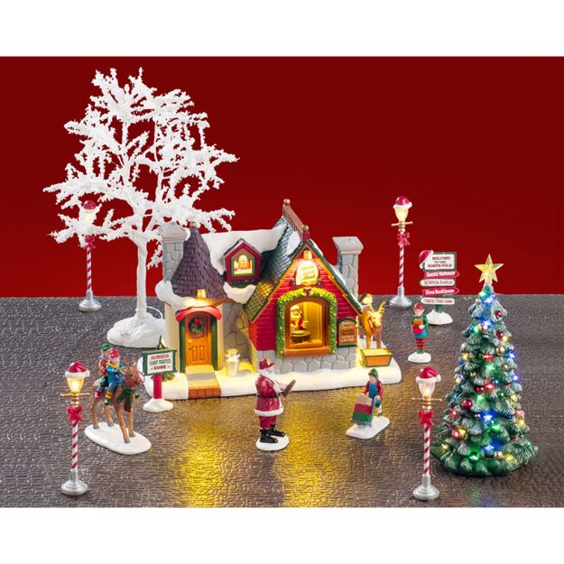 Image de Ensemble les en-cas du père noël - Lemax