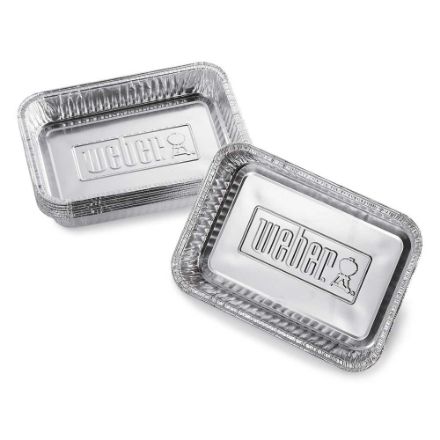 Agrandir l'image de 10 Barquettes en Aluminium 22cm - WEBER® Image de 10 Barquettes en Aluminium 22cm - WEBER®