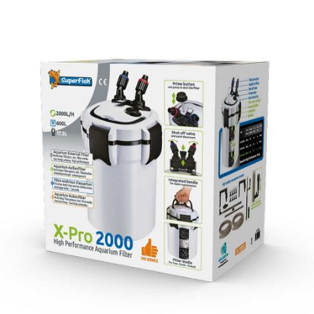Agrandir l'image de SUPERFISH X PRO 2000 (600L) Image de SUPERFISH X PRO 2000 (600L)