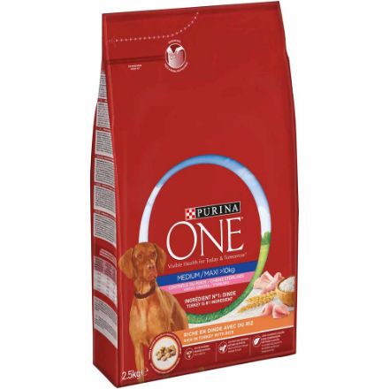 Agrandir l'image de ONE MEDIUM/MAXI 2,5KG WEIGHT CONTROL Image de ONE MEDIUM/MAXI 2,5KG WEIGHT CONTROL
