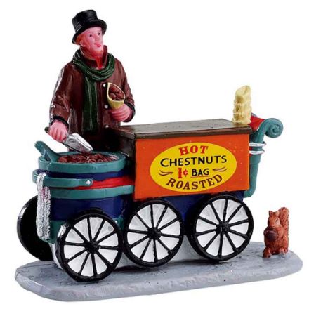 Agrandir l'image de Chataignes grillées - Lemax . Image de Chataignes grillées - Lemax .