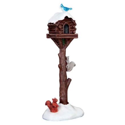 Agrandir l'image de Raid de cabane oiseaux rustique - Lemax Image de Raid de cabane oiseaux rustique - Lemax