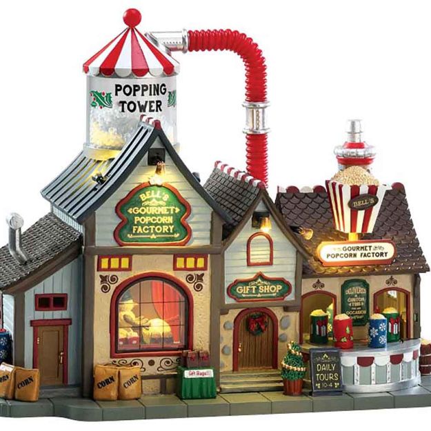 Image de Usine de maïs soufflé bell’s gourmet, avec eu adaptateur, 550 ma (blanc) - Lemax