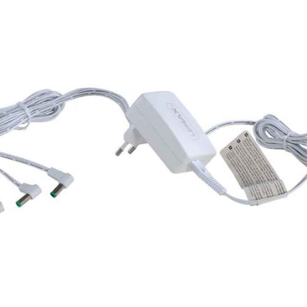 Agrandir l'image de Adaptateur de courant 4.5v, blanc, 3 sorties, 3-output, fixed plug - Lemax Image de Adaptateur de courant 4.5v, blanc, 3 sorties, 3-output, fixed plug - Lemax