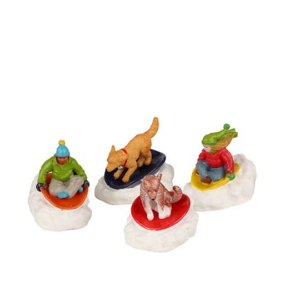 Agrandir l'image de Soucoupe de neige pour chien, lot de 4 Image de Soucoupe de neige pour chien, lot de 4