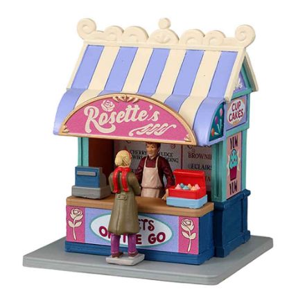 Agrandir l'image de Rosette's dessert bar, b/o (3v)- Lemax Image de Rosette's dessert bar, b/o (3v)- Lemax