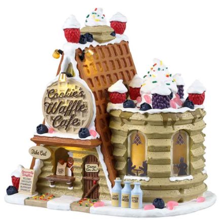Agrandir l'image de Cookie's Waffle Café - Lemax Image de Cookie's Waffle Café - Lemax