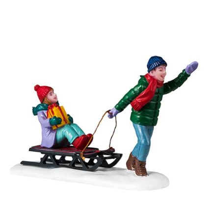 Agrandir l'image de Visite Du Réveillon De Noël - Lemax Image de Visite Du Réveillon De Noël - Lemax