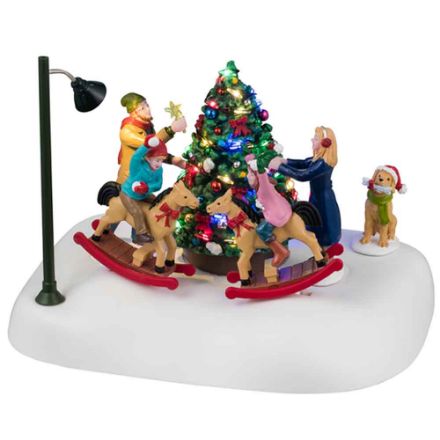 Agrandir l'image de Danser Autour De L'Arbre De Noël - Lemax Image de Danser Autour De L'Arbre De Noël - Lemax