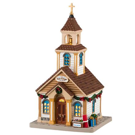 Agrandir l'image de The New Village Church - Lemax Image de The New Village Church - Lemax
