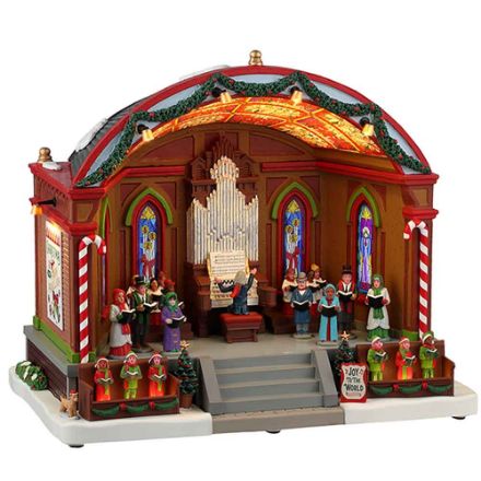 Agrandir l'image de Christmas At The Park Pavilion - Lemax Image de Christmas At The Park Pavilion - Lemax