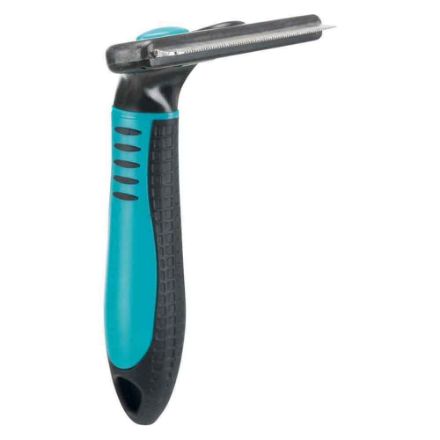 Agrandir l'image de Brosse carde, en plastique/lame en métal Image de Brosse carde, en plastique/lame en métal