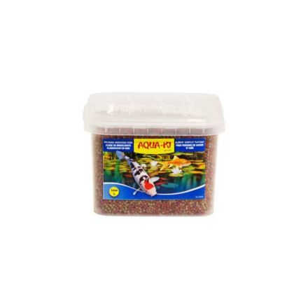 Agrandir l'image de Nourriture poisson étang 3mm Aqua-ki bleu 3,5L Image de Nourriture poisson étang 3mm Aqua-ki bleu 3,5L