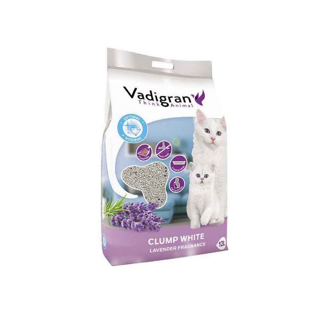 Image de Cat Litter White Coarse 10kg-12L+4l gratuit