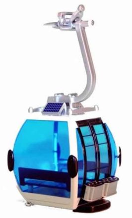 Agrandir l'image de CABINE SOLAR BLANC/ BLEU Image de CABINE SOLAR BLANC/ BLEU