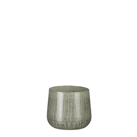 Agrandir l'image de Benson pot ronde gris cl. - h10xd12cm - Mica Image de Benson pot ronde gris cl. - h10xd12cm - Mica