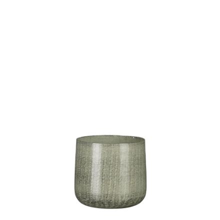 Agrandir l'image de Benson pot ronde gris cl. - h12xd13cm - Mica Image de Benson pot ronde gris cl. - h12xd13cm - Mica