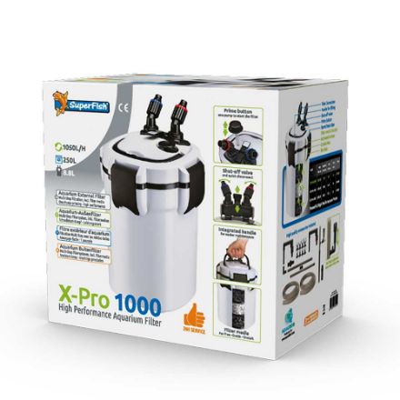 Agrandir l'image de SUPERFISH X PRO 1000 (250L) Image de SUPERFISH X PRO 1000 (250L)