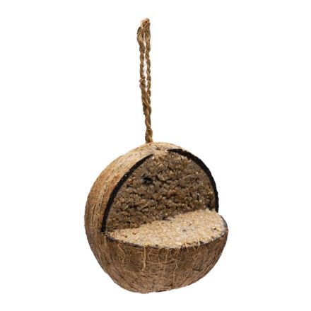 Agrandir l'image de Noix de coco remplie de graise et d'insectes 400g Image de Noix de coco remplie de graise et d'insectes 400g