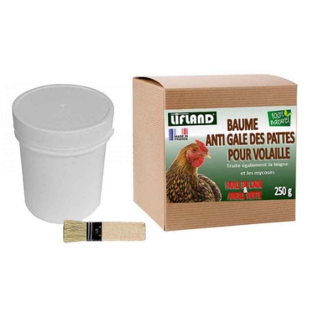 Agrandir l'image de BAUME ANTI GALE DES PATTES 250GR Image de BAUME ANTI GALE DES PATTES 250GR