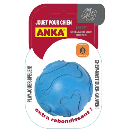 Agrandir l'image de Jouet balle caoutchouc extrabounce 7,5 cm ANKA Image de Jouet balle caoutchouc extrabounce 7,5 cm ANKA