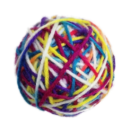 Agrandir l'image de Jouet pelotte arc en ciel ANKA Image de Jouet pelotte arc en ciel ANKA