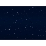 Image de Arrière plan fibre étoiles led 76x56cm - My Village