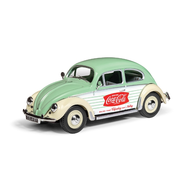 Image de Volkswagenbeetle Coca-Cola 1:43 vert - Hornby