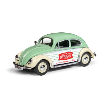 Agrandir l'image de Volkswagenbeetle Coca-Cola vert - Hornby. Image de Volkswagenbeetle Coca-Cola vert - Hornby.