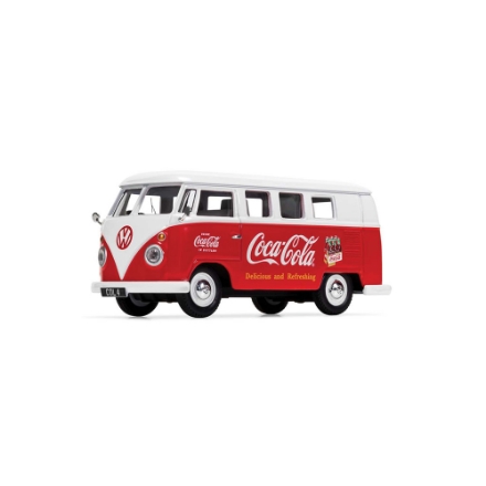 Agrandir l'image de Volkswagen campervan Coca-Cola rouge - Hornby. Image de Volkswagen campervan Coca-Cola rouge - Hornby.
