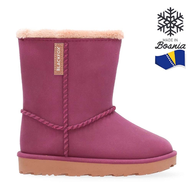 Image de Demi-Botte Cheyennetoo Enfant Framboise 30/31