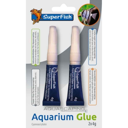 Agrandir l'image de SUPERFISH AQUARIUM COLLE  2 PCS BLISTER Image de SUPERFISH AQUARIUM COLLE  2 PCS BLISTER