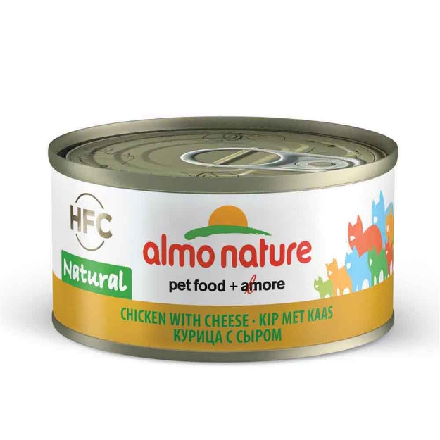 Image de HFC Cats 70g Natural - poulet avec fromage