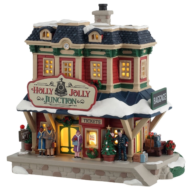 Image de Gare holly jolly - Lemax