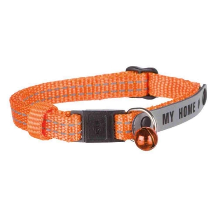 Agrandir l'image de Collier chat avec porte adresse, réfléchissant Image de Collier chat avec porte adresse, réfléchissant
