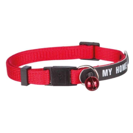 Agrandir l'image de Collier chat avec porte adresse My Home Image de Collier chat avec porte adresse My Home