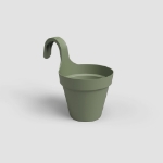Image de POT CAPRI BALCON INDIVIDUEL 20CM VERT CENDRÉ