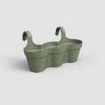 Image de POT CAPRI BALCON TRIPLE 54CM VERT CENDRÉ