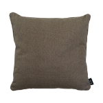 Image de Coussin décoratif avec passepoil taupe 50