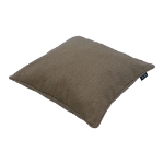 Image de Coussin décoratif avec passepoil taupe 50