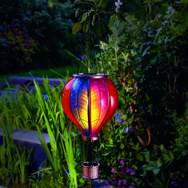 Image de Lanterne solaire Montgolfière Rainbow XL