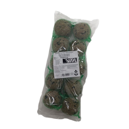 Agrandir l'image de 10 BOULES POUR MESANGE 95GR SUPER PREMIUM Image de 10 BOULES POUR MESANGE 95GR SUPER PREMIUM