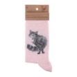 Image de Chaussettes Chat 'Glamour Puss' - Wrendale