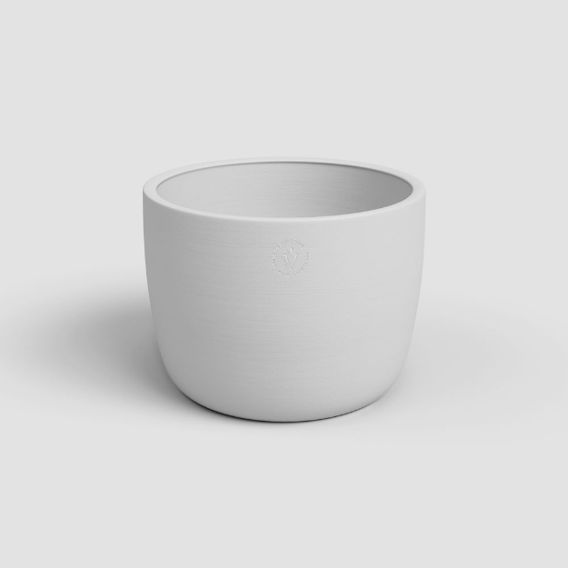 Image de CACHE-POT URANIA 26CM BLANC