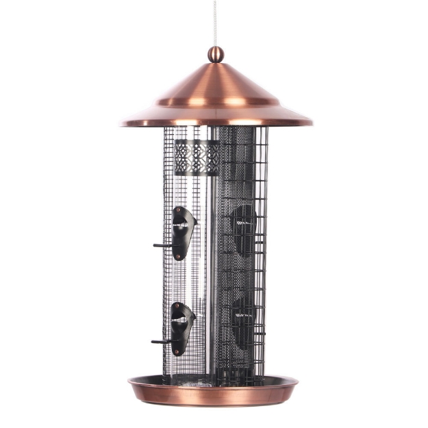 Image de Silo d'alimentation métal à maille double en métal et fil d'acier