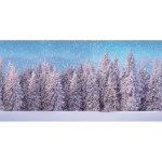 Image de Arrière plan textile forêt enn 150x75cm - My Village