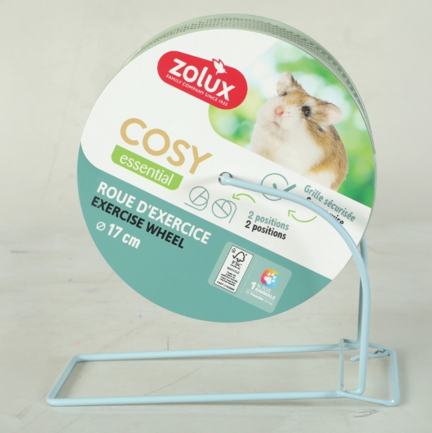 Image de ROUE MET PD COSY 17CM BLE/VER